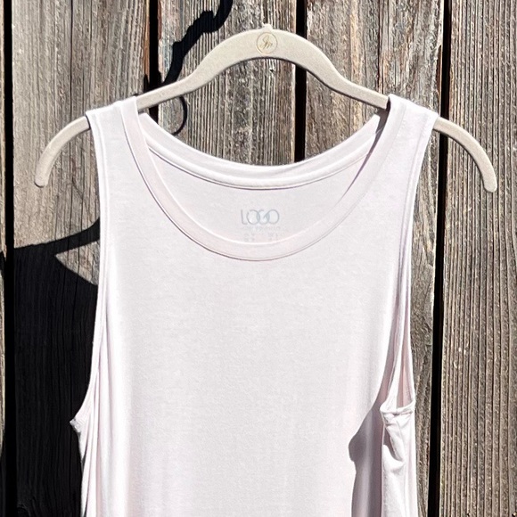 logo by Lori goldstein sleeveless blush pink top size medium - Picture 7 of 17